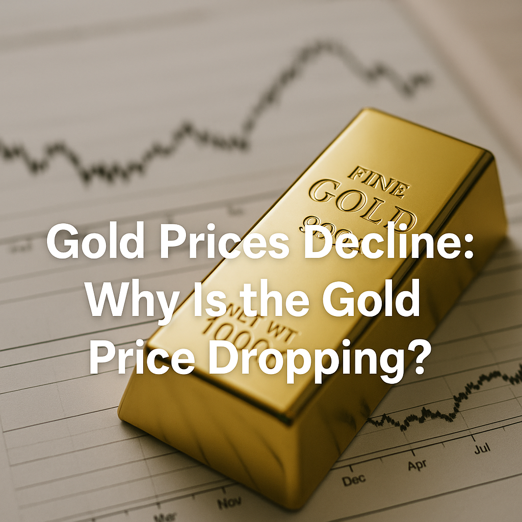 Gold Prices Decline: Why Is the Gold price Dropping?